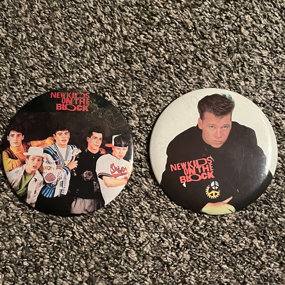 NKOTB Big Buttons Two